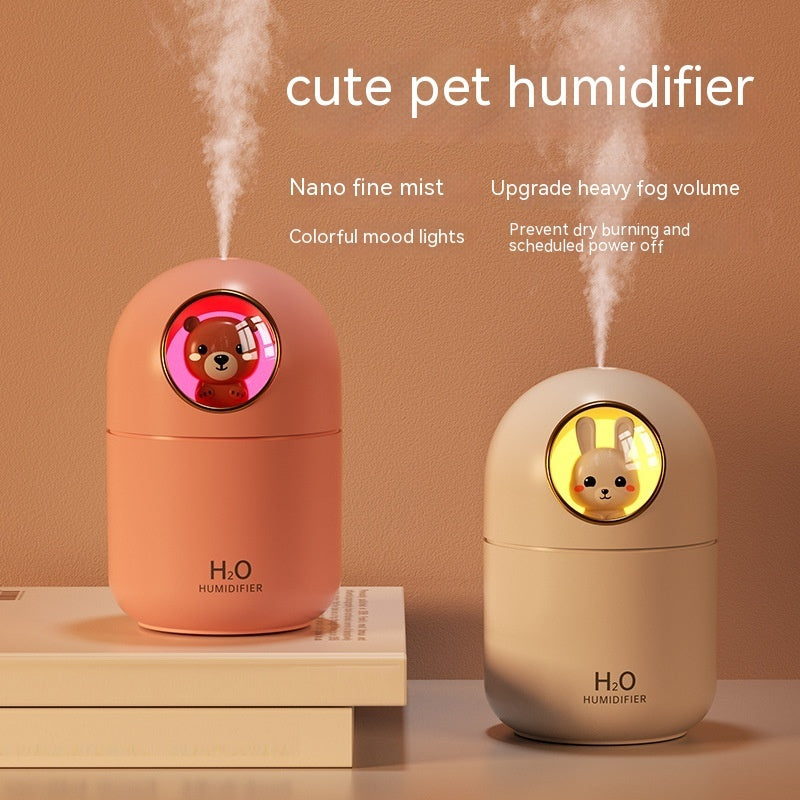 Usb Mute Cartoon Aroma Diffuser Water Replenishing Instrument Desktop