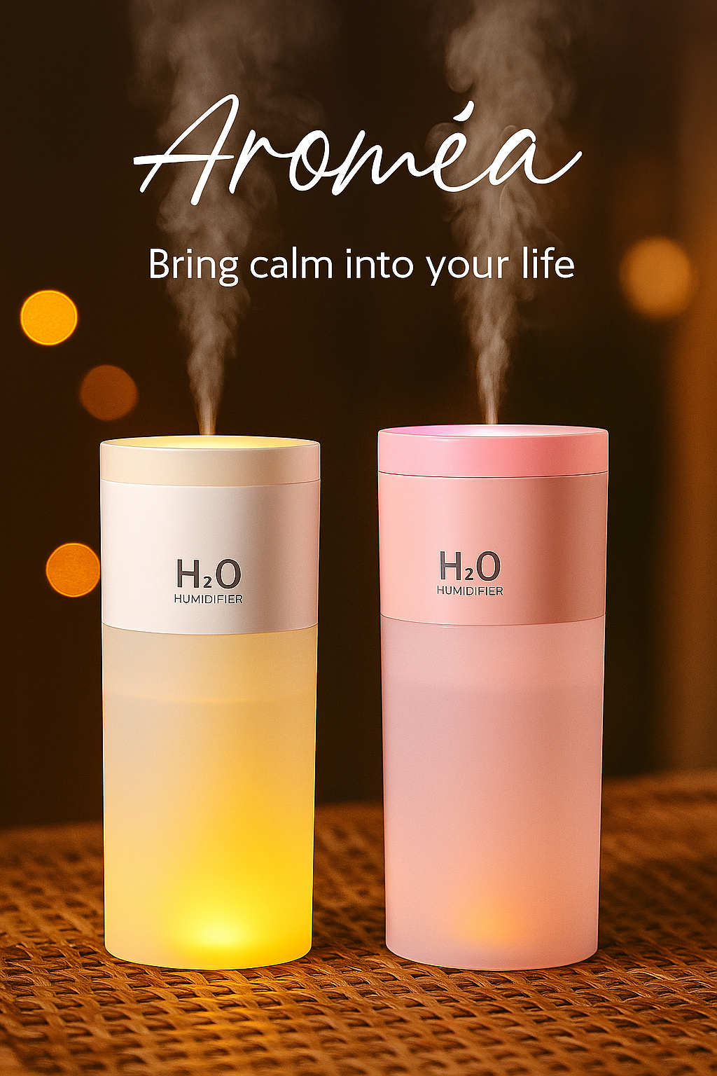 Home Multi-Mode Diffuser USB Aroma Diffuser Humidifier Home Decor