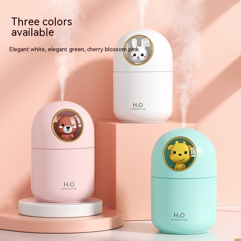 Usb Mute Cartoon Aroma Diffuser Water Replenishing Instrument Desktop
